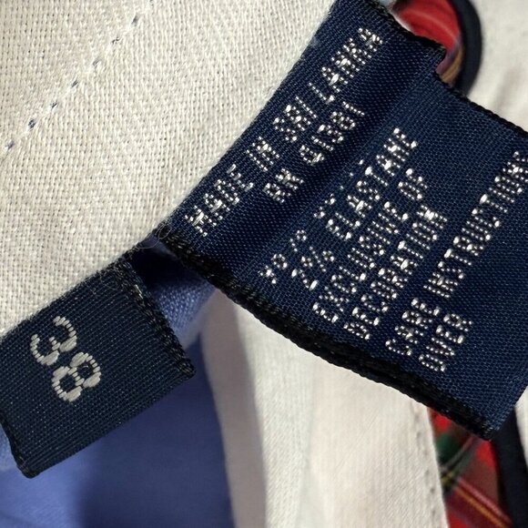 Polo Golf Fairway Fit Short Size 38 Cotton Twill with Stretch Blue - Picture 8 of 10